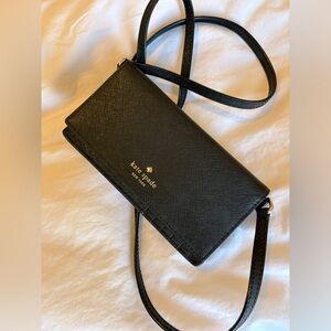Kate spade crossbody wallet- never used